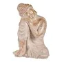 Dekorative Gartenfigur Buddha Gold Weiß Polyesterharz (35,5 x 54,5 x 42 cm) von Ibergarden, Statuen - Ref: S3610554, Preis: 7...