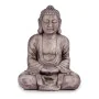 Figura Decorativa para Jardim Buda Cinzento Poliresina (25 x 57 x 42,5 cm) de Ibergarden, Estátuas - Ref: S3610555, Preço: 63...