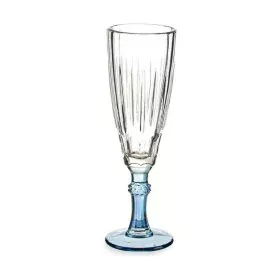 Coupe de champagne Exotic Verre Bleu 170 ml de Vivalto, Coupes à champagne - Réf : S3610636, Prix : 4,13 €, Remise : %