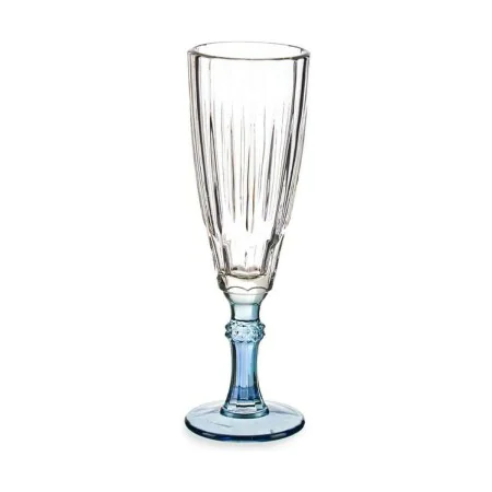 Champagnerglas Exotic Kristall Blau 170 ml von Vivalto, Champagnergläser - Ref: S3610636, Preis: 4,13 €, Rabatt: %