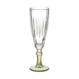 Champagne glass Exotic Crystal Green 170 ml by Vivalto, Champagne flute - Ref: S3610639, Price: 4,13 €, Discount: %