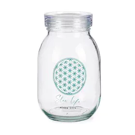 Tin Slow Life Transparent Glass (1800 ml) (4 Units) by Vivalto, Food storage - Ref: S3610832, Price: 16,37 €, Discount: %