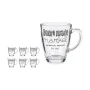 Tazza Mug Market Trasparente Vetro (320 ml) (6 Unità) di Vivalto, Tazze - Rif: S3610842, Prezzo: 11,31 €, Sconto: %