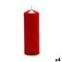 Candle 20 cm Red Wax (4 Units) by Acorde, Candles - Ref: S3610922, Price: 13,62 €, Discount: %