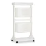 Carrito Verdulero Blanco Polipropileno (33 x 81 x 44 cm) de Kinvara, Estantes y soportes - Ref: S3610956, Precio: 35,56 €, De...