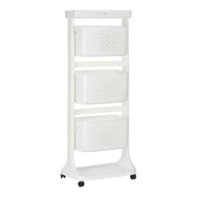 Carrello per Verdure Bianco polipropilene (33 x 112 x 44 cm) di Kinvara, Ripiani e supporti - Rif: S3610960, Prezzo: 46,50 €,...