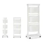 Carrito Verdulero Blanco Polipropileno (33 x 112 x 44 cm) de Kinvara, Estantes y soportes - Ref: S3610960, Precio: 45,75 €, D...