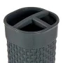 Bath Set Anthracite Plastic (3 pcs) by Berilo, Bathroom Accessory Sets - Ref: S3611047, Price: 3,93 €, Discount: %