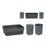 Bath Set Anthracite Plastic (3 pcs) by Berilo, Bathroom Accessory Sets - Ref: S3611047, Price: 3,93 €, Discount: %