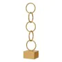 Deko-Figur Ringe Gold Metall (12,5 x 60,5 x 12,5 cm) von Gift Decor, Ornamente - Ref: S3611208, Preis: 14,45 €, Rabatt: %