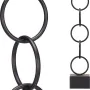 Figura Decorativa Aros Preto Metal (12,5 x 60,5 x 12,5 cm) de Gift Decor, Adornos - Ref: S3611209, Preço: 14,45 €, Desconto: %