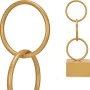 Figura Decorativa Aros Dourado Metal (12,5 x 40,5 x 12,5 cm) de Gift Decor, Adornos - Ref: S3611210, Preço: 11,81 €, Desconto: %