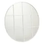 Wall mirror Circular Metal White (100 x 2,5 x 100 cm) by Gift Decor, Wall-Mounted Mirrors - Ref: S3611219, Price: 111,44 €, D...