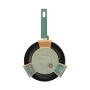 Non-stick frying pan Black Green Ø 22 cm Aluminium by Kinvara, Frying Pans - Ref: S3611264, Price: 11,68 €, Discount: %