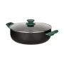 Casserole Black Green Aluminium (7 L) by Kinvara, Casserole pans - Ref: S3611270, Price: 28,01 €, Discount: %