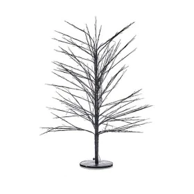 Árvore de Natal 70 x 120 x 70 cm Preto Metal Fibra ótica de Krist+, Natal - Ref: S3611593, Preço: 88,38 €, Desconto: %