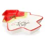 Centro de Mesa Árbol de Navidad Papá Noel 19,6 x 3 x 23 cm Cerámica Rojo Blanco de Krist+, Navidad - Ref: S3611724, Precio: 8...