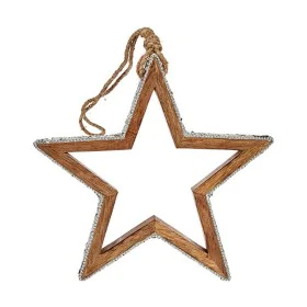 Adorno Navideño Estrella Purpurina Silueta 23 x 2,5 x 40 cm Plateado Madera de Krist+, Navidad - Ref: S3611881, Precio: 9,21 ...