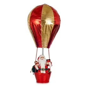 Decorative Figure Balloon Father Christmas 64 x 150 x 64 cm Red Golden Plastic by Krist+, Christmas - Ref: S3611893, Price: 1...