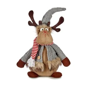 Christmas Reindeer Grey Brown 15 x 43 x 19 cm by Krist+, Christmas - Ref: S3611996, Price: 24,07 €, Discount: %