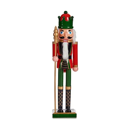 Figura Decorativa Quebra-Nozes Música Movimento Vermelho Verde Extensível Plástico de Krist+, Natal - Ref: S3612078, Preço: 8...