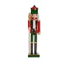 Decorative Figure Red Green Nutcracker 18,5 x 81,5 x 16,5 cm Plastic by Krist+, Christmas - Ref: S3612079, Price: 47,44 €, Di...