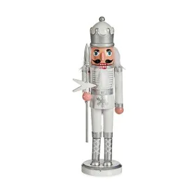 Decorative Figure White Nutcracker 18,5 x 81,5 x 16,5 cm Plastic by Krist+, Christmas - Ref: S3612083, Price: 47,44 €, Discou...