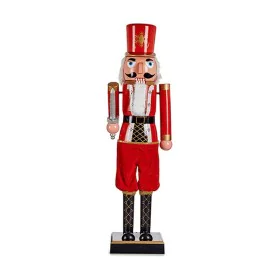 Figura Decorativa Rojo Negro Cascanueces 21,5 x 81 x 16 cm Plástico de Krist+, Navidad - Ref: S3612094, Precio: 47,44 €, Desc...