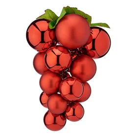 Bola de Natal Uvas Pequeno Vermelho Plástico 15 x 15 x 20 cm de Krist+, Natal - Ref: S3612464, Preço: 7,07 €, Desconto: %