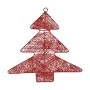 Adorno Natalício Vermelho Metal Árvore de Natal 36,7 x 0,2 x 37,5 cm de Krist+, Natal - Ref: S3612841, Preço: 4,25 €, Descont...