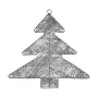 Weihnachtsschmuck Silberfarben Weihnachtsbaum 36,7 x 0,2 x 37,5 cm Metall Kunststoff von Krist+, Weihnachten - Ref: S3612842,...