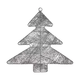 Adorno Natalício Prateado Árvore de Natal 36,7 x 0,2 x 37,5 cm Metal Plástico de Krist+, Natal - Ref: S3612842, Preço: 4,68 €...