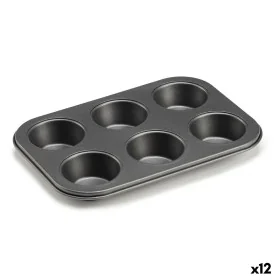 Molde para o Forno (18,7 x 3,5 x 26,5 cm) (12 Unidades) de Kinvara, Formas para queques - Ref: S3613651, Preço: 37,36 €, Desc...