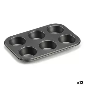 Moule pour four (18,7 x 3,5 x 26,5 cm) (12 Unités) de Kinvara, Moules à cupcakes et muffins - Réf : S3613651, Prix : 36,76 €,...