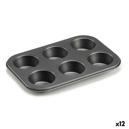 Molde para Horno (18,7 x 3,5 x 26,5 cm) (12 Unidades) de Kinvara, Moldes para magdalenas - Ref: S3613651, Precio: 36,76 €, De...