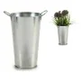 Plantador Com pegas Prateado (15 x 23,5 x 20 cm) (24 Unidades) de Ibergarden, Vasos - Ref: S3613696, Preço: 46,11 €, Desconto: %