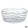 Fruit Bowl Silver Metal 27 x 11 x 27 cm (24 Units) by Kinvara, Bowls and large cups - Ref: S3613734, Price: 73,65 €, Discount: %