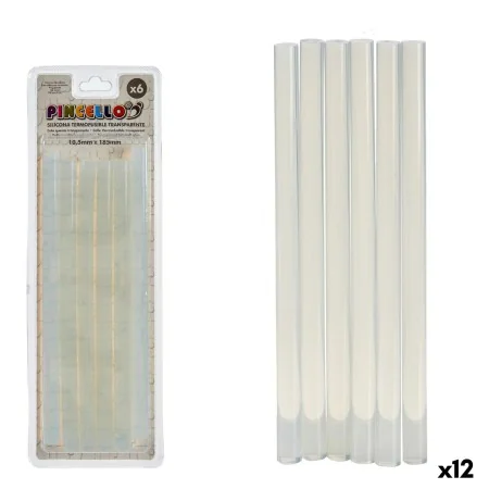 Silicone Bar Transparent (12 Unités) de Pincello, Bâtons de colle - Réf : S3614133, Prix : 21,84 €, Remise : %