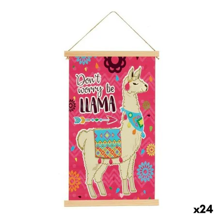 Toile Lama (1 x 54 x 33 cm) (24 Unités) de Gift Decor, Toiles - Réf : S3614210, Prix : 67,91 €, Remise : %