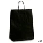 Bolsa de Papel Negro (12 x 52 x 32 cm) (25 Unidades) de Pincello, Cajas y bolsas de regalo - Ref: S3614308, Precio: 14,28 €, ...