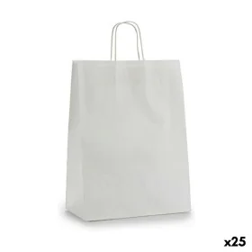 Bolsa de Papel Blanco (32 X 12 X 50 cm) (25 Unidades) de Pincello, Cajas y bolsas de regalo - Ref: S3614312, Precio: 14,87 €,...