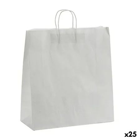 Paper Bag 46 x 16 x 59 cm White (25 Units) by Pincello, Shopping bags and baskets - Ref: S3614313, Price: 19,12 €, Discount: %