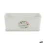 Planter Stefanplast White Plastic 13 x 11 x 28,5 cm (12 Units) by Stefanplast, Window Boxes - Ref: S3614368, Price: 39,83 €, ...