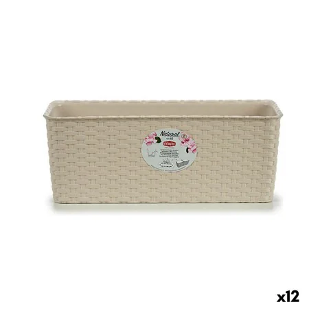 Blumenkasten Stefanplast 15,5 x 13,5 x 38,5 cm Beige Kunststoff (12 Stück) von Stefanplast, Kästen - Ref: S3614388, Preis: 56...