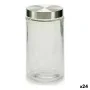 Bote Cristal Plateado Transparente Aluminio (1 L) (24 Unidades) de Vivalto, Almacenamiento de alimentos - Ref: S3614516, Prec...