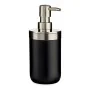 Soap Dispenser Silver Black Stainless steel Plastic (350 ml) (6 Units) by Berilo, Stands and dispensers - Ref: S3614558, Pric...