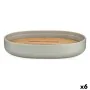 Saboneteira Cinzento Castanho Bambu Polipropileno 9,5 x 2,5 x 13 cm (6 Unidades) de Berilo, Suportes e dispensadores - Ref: S...