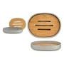 Soap dish Grey Brown Bamboo polypropylene 9,5 x 2,5 x 13 cm (6 Units) by Berilo, Stands and dispensers - Ref: S3614762, Price...