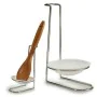 Spoon Rest Silver White polypropylene Iron 10 x 18 x 11 cm (24 Units) by Kinvara, Spoons - Ref: S3614851, Price: 42,99 €, Dis...