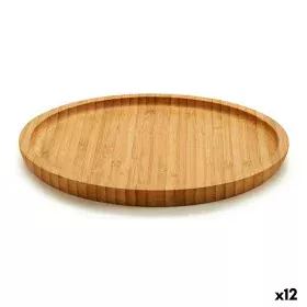 Vassoio per aperitivi Marrone Bambù 20 x 1,5 x 20 cm (12 Unità) di Kinvara, Piatti e teglie - Rif: S3614861, Prezzo: 40,47 €,...